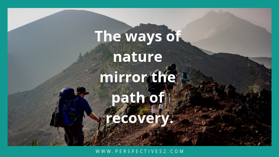 The ways of nature mirror the path of recovery